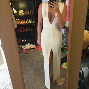 Plunging Solace London Dress